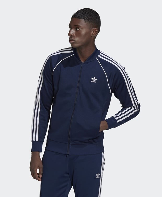 

Тренировочная куртка adidas, синий