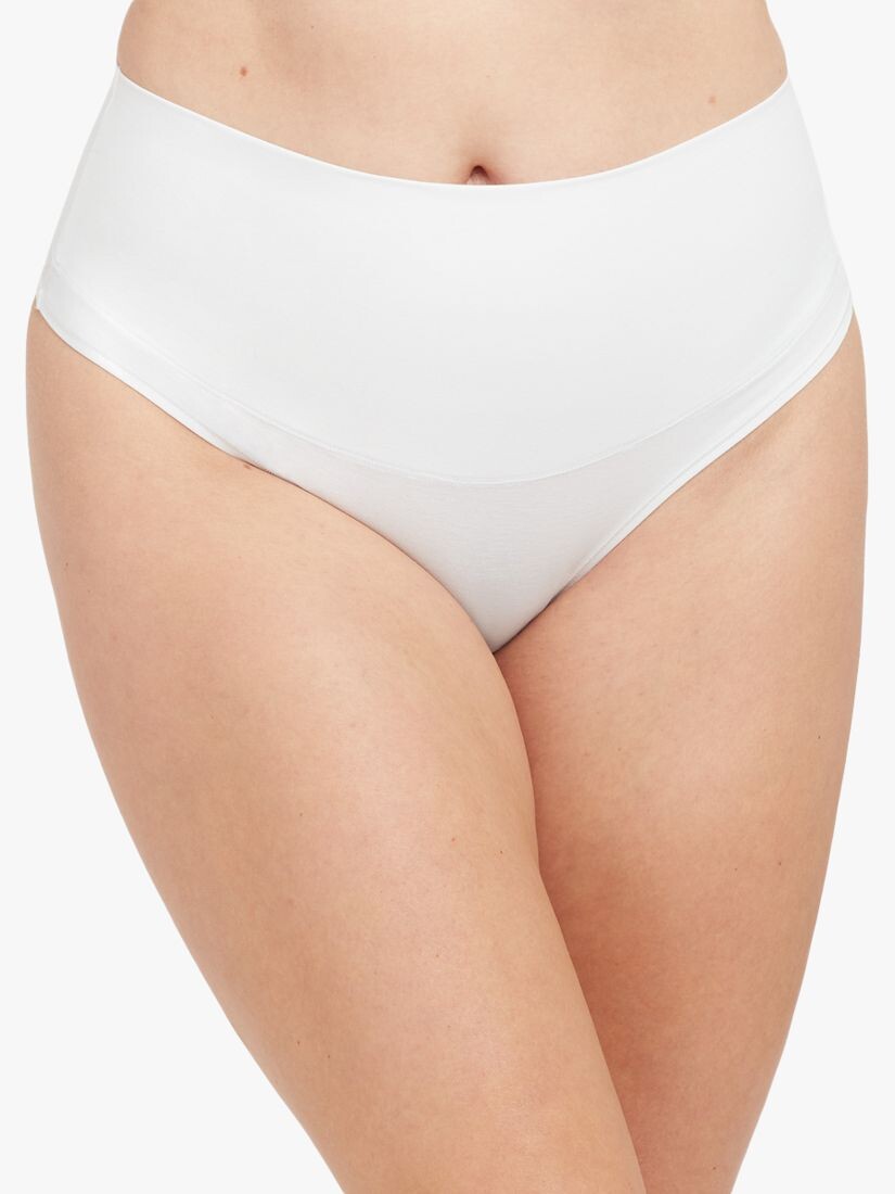 

Хлопковые стринги Spanx Control, белые