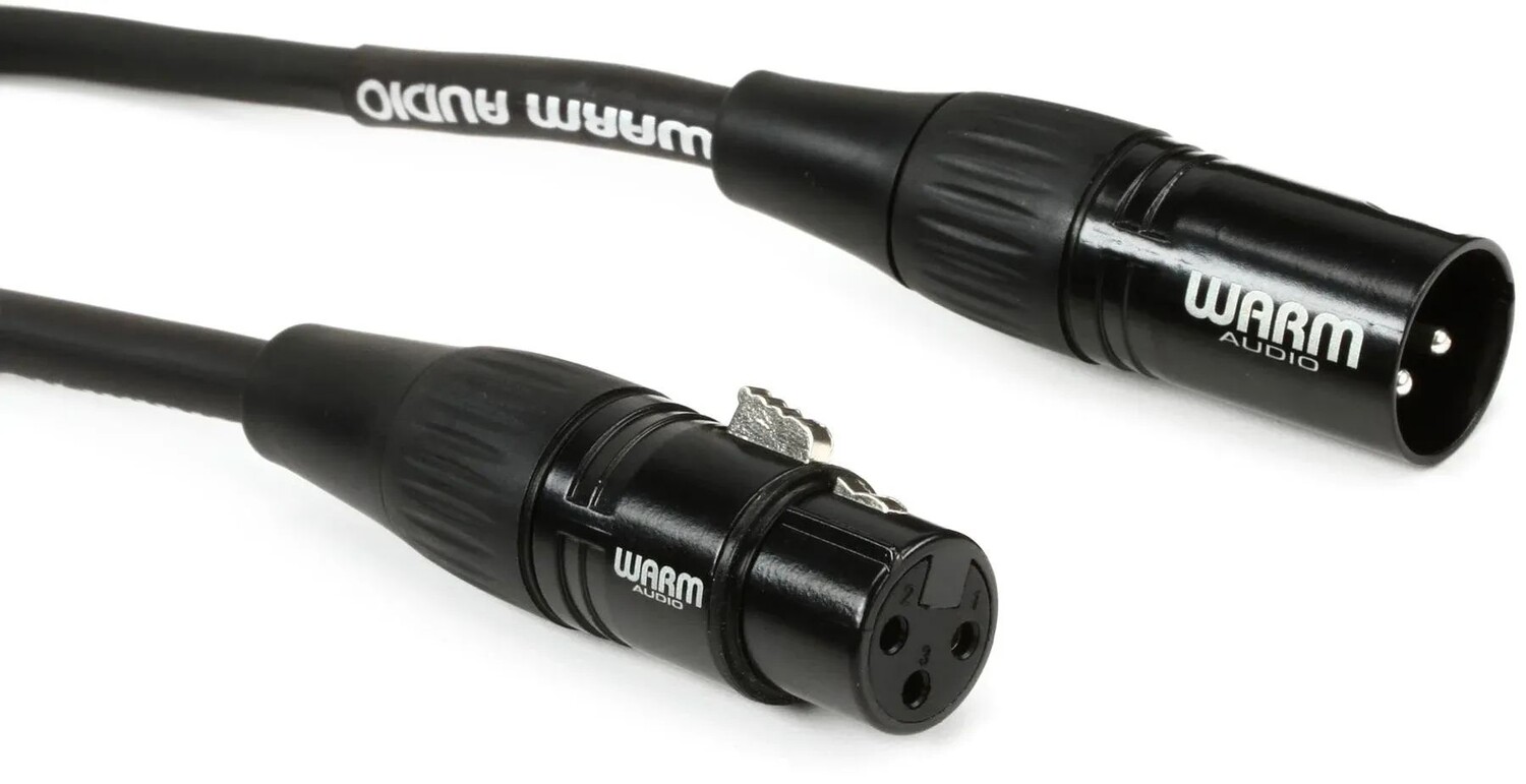 

Микрофонный кабель Warm Audio Pro Silver XLR «мама» — «папа» XLR — 50 футов