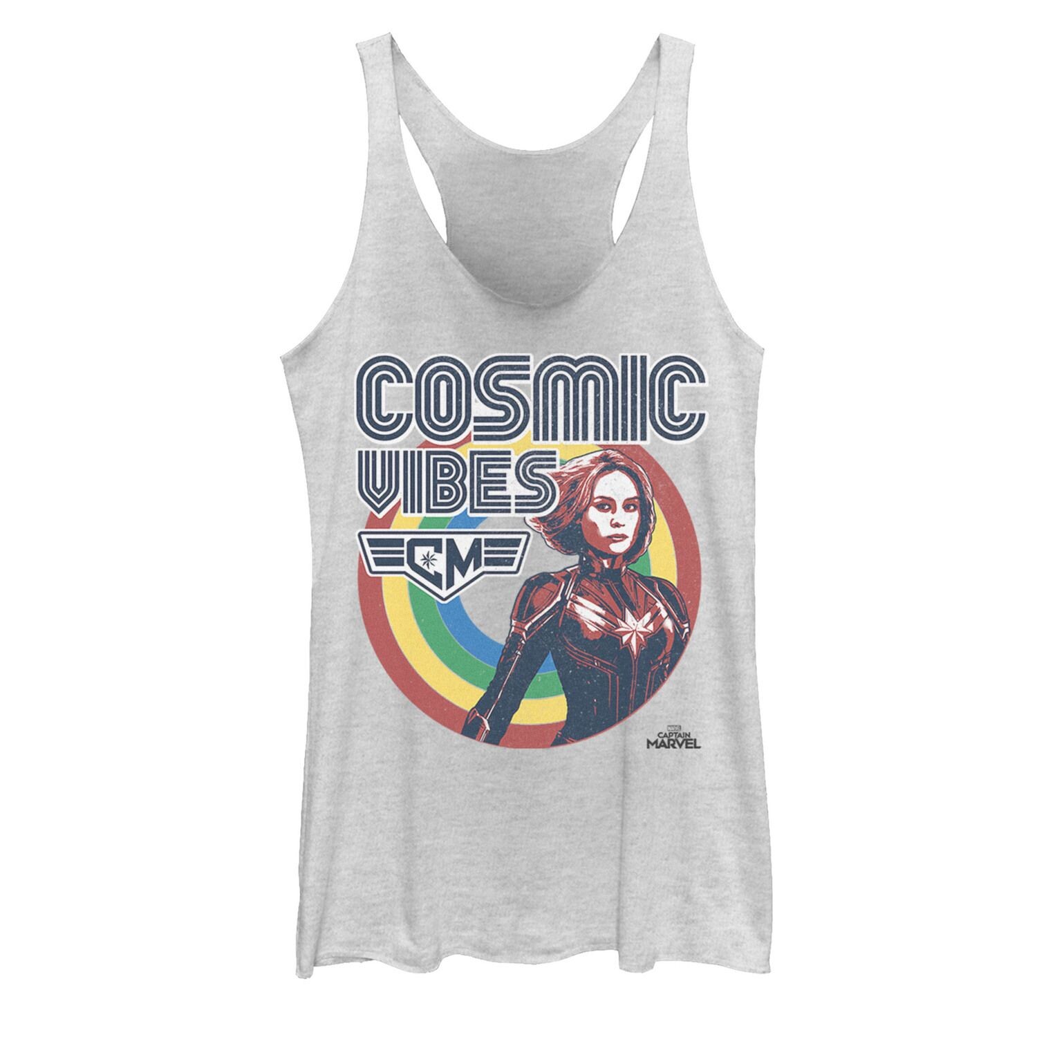 

Детская майка с радужным портретом Captain Marvel "Cosmic Vibes" Licensed Character
