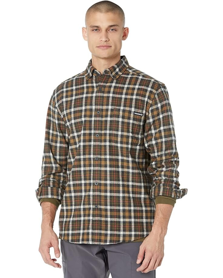 

Рубашка Wolverine Rivet Flannel, цвет Coyote Plaid