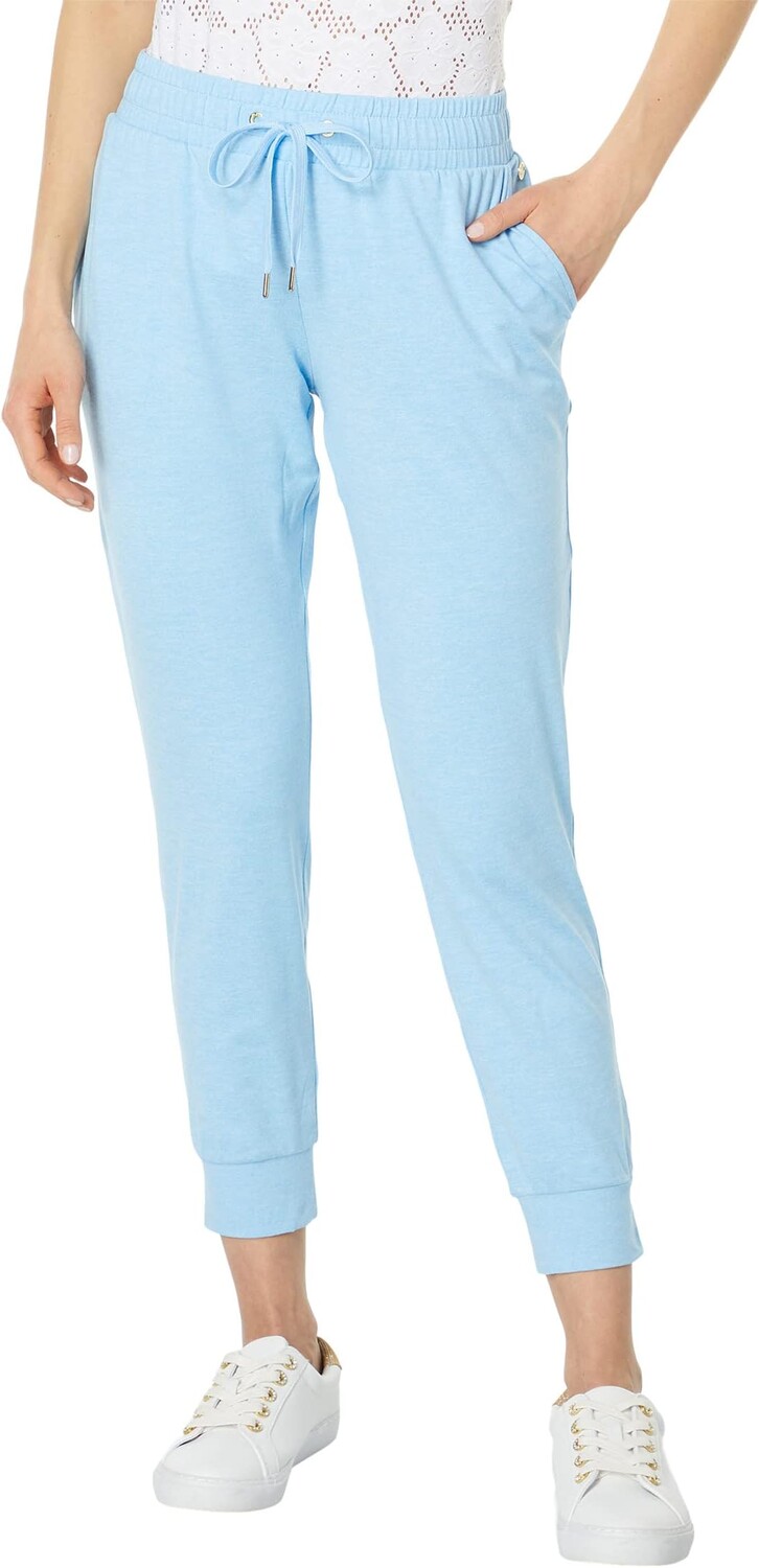 

Брюки Lilly Pulitzer Lillabeth UPF 50+ Pants, цвет Heathered Frenchie Blue