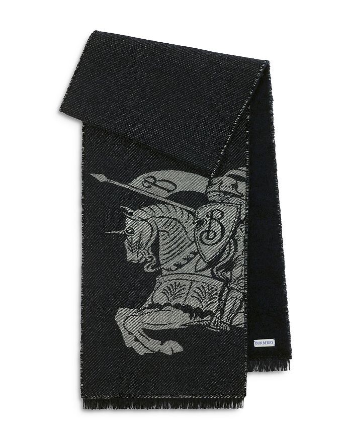 

Двусторонний шарф Burberry EKD, черный