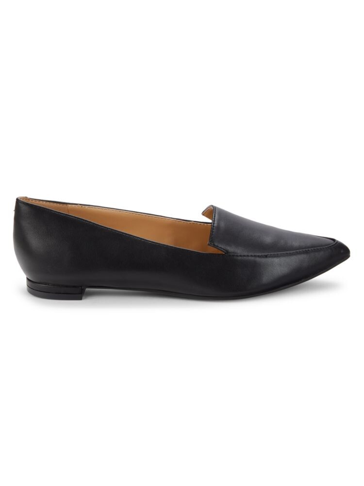 

Туфли-лодочки с передником и носком на плоской подошве Nine West, черный