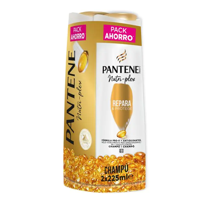 

Шампунь champú repara y protege Pantene, объем 2x225 мл