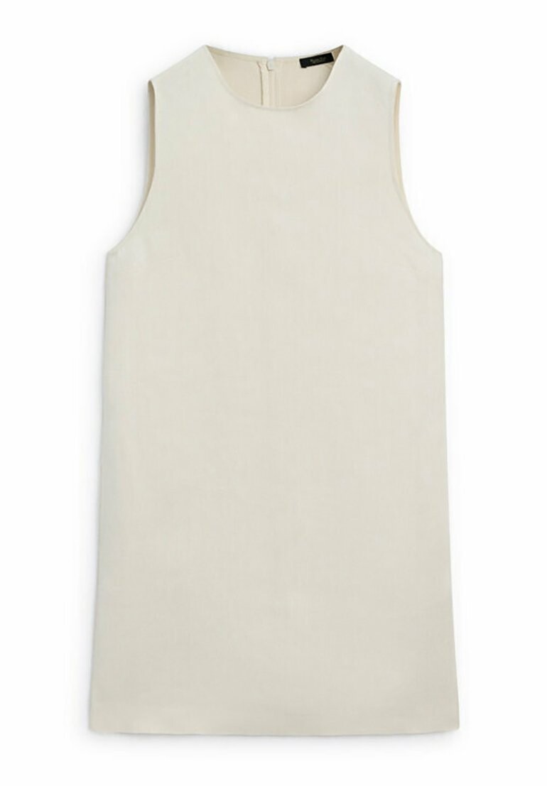 

Дневное платье SHORT SLEEVELESS Massimo Dutti, бежевый