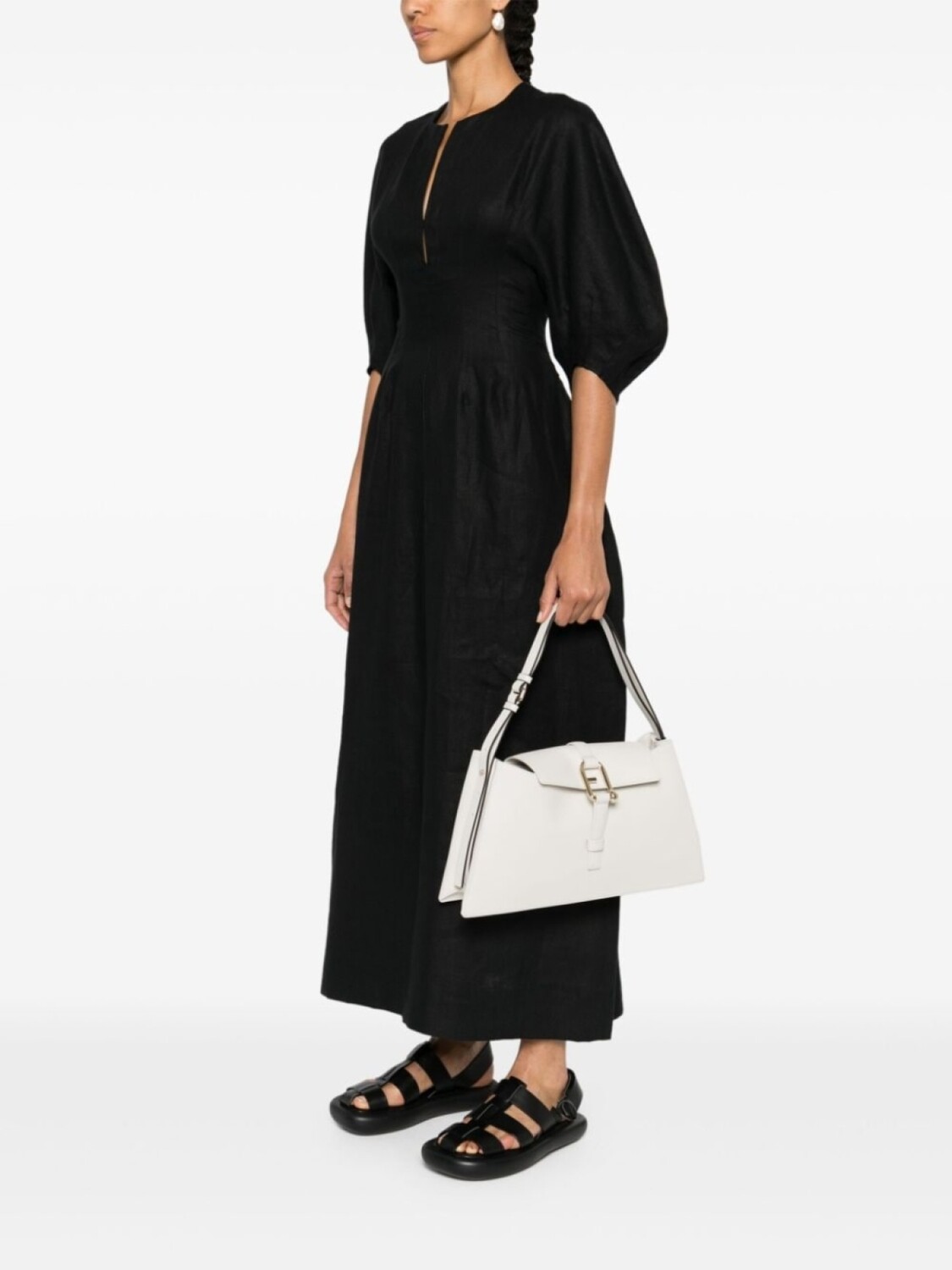 

Furla сумка через плечо Nuvola, серый