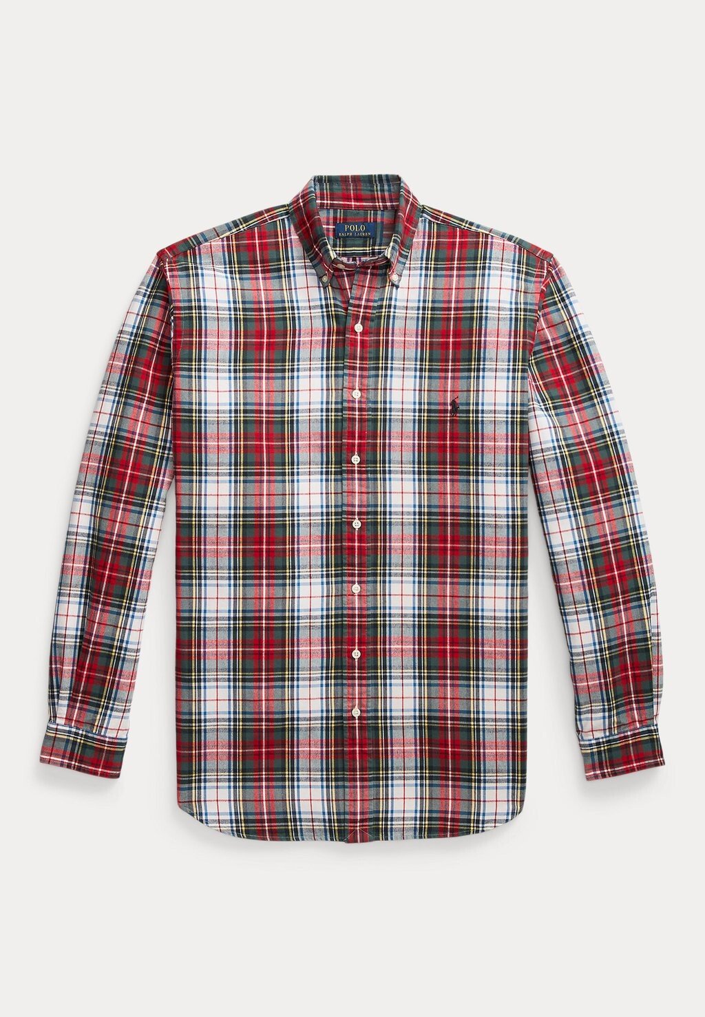 

Рубашка LONG SLEEVEPLAID BRUSHED OXFORD SHIRT Ralph Lauren, красный