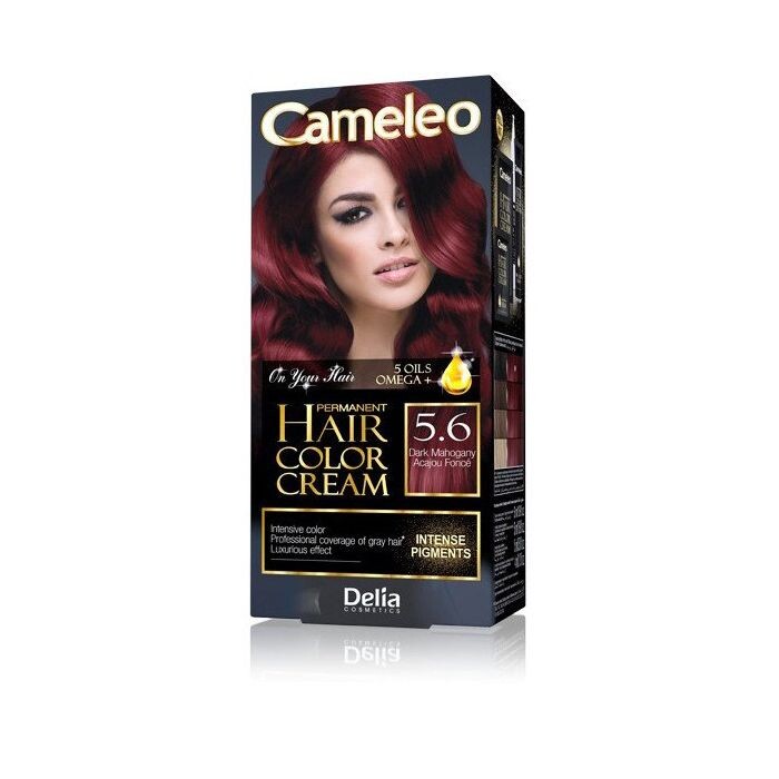 

Краска для волос Tinte Omega 5 Hair Color Cameleo, 5.6 Dark Mahogany