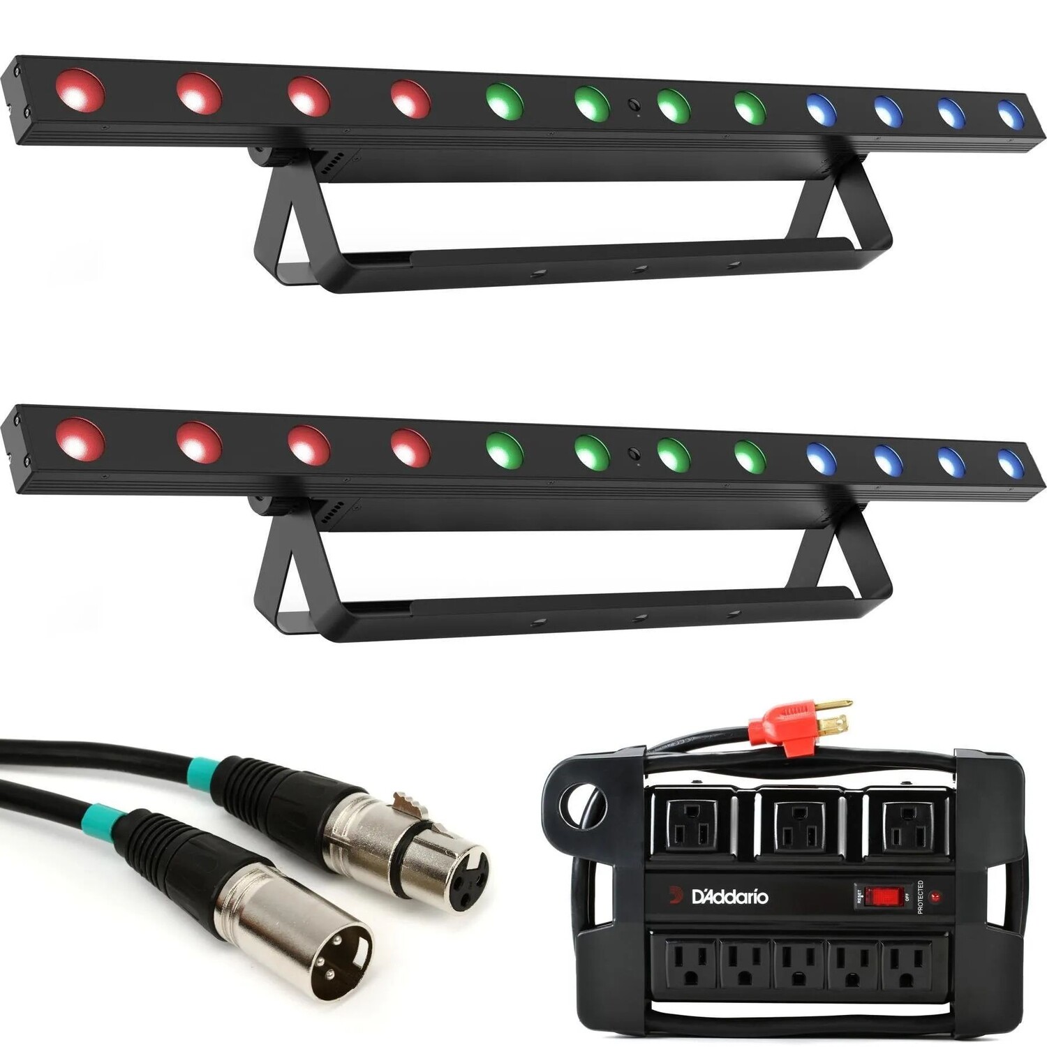 

Новый комплект пары линейных прожекторов Chauvet DJ COLORband T3BT ILS