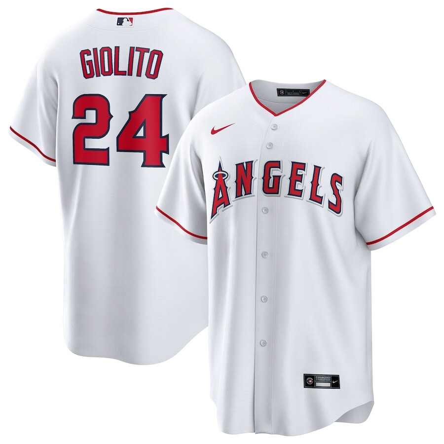 

Джерси Nike Los Angeles Angels, белый