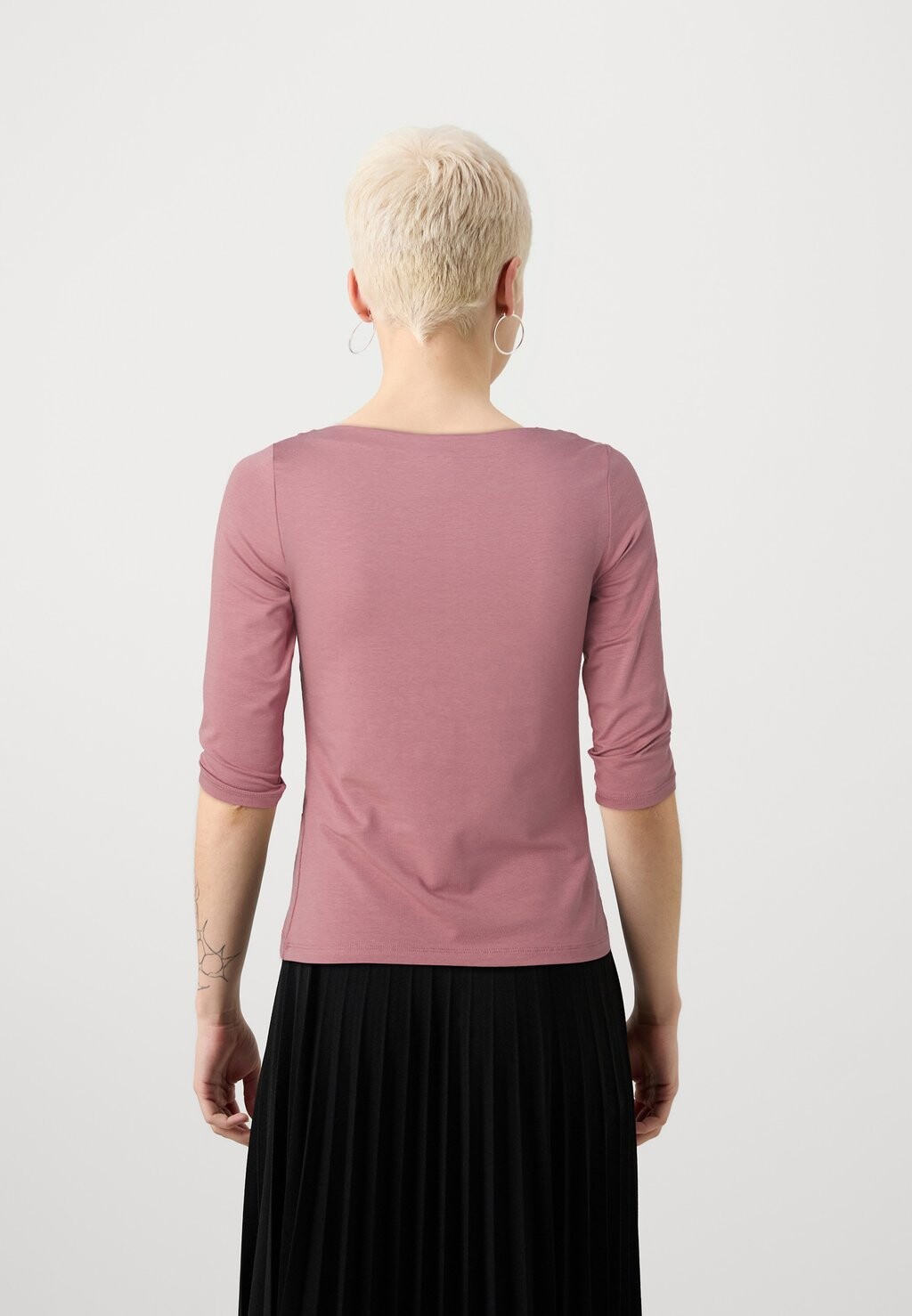 

Топ с длинными рукавами VMPANDA Vero Moda, светло-розовый