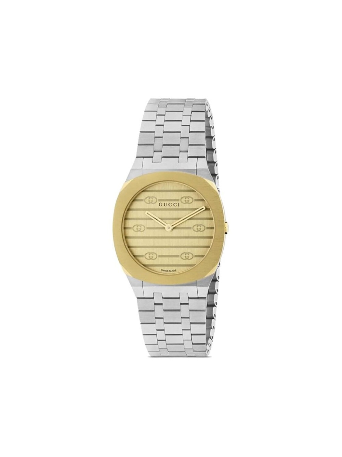 

Часы мужские Гуччи 25H 34мм Gucci, серый