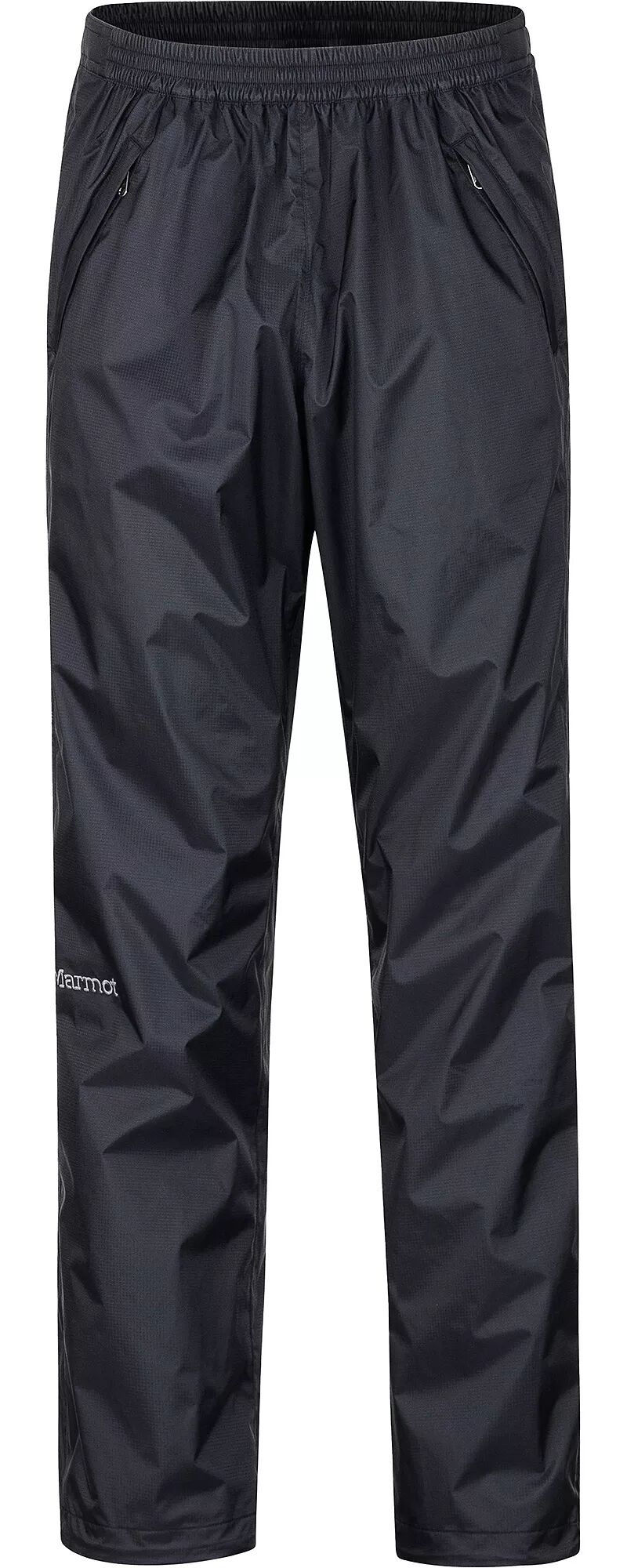 Мужские брюки Marmot PreCip Eco с молнией во всю длину, черный