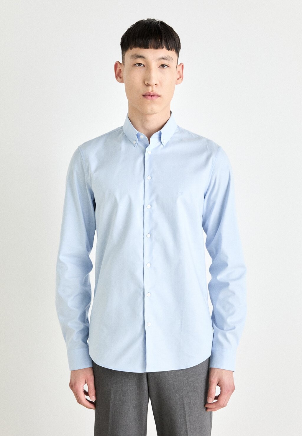

Рубашка OXFORD SOLID SLIM Calvin Klein, синий