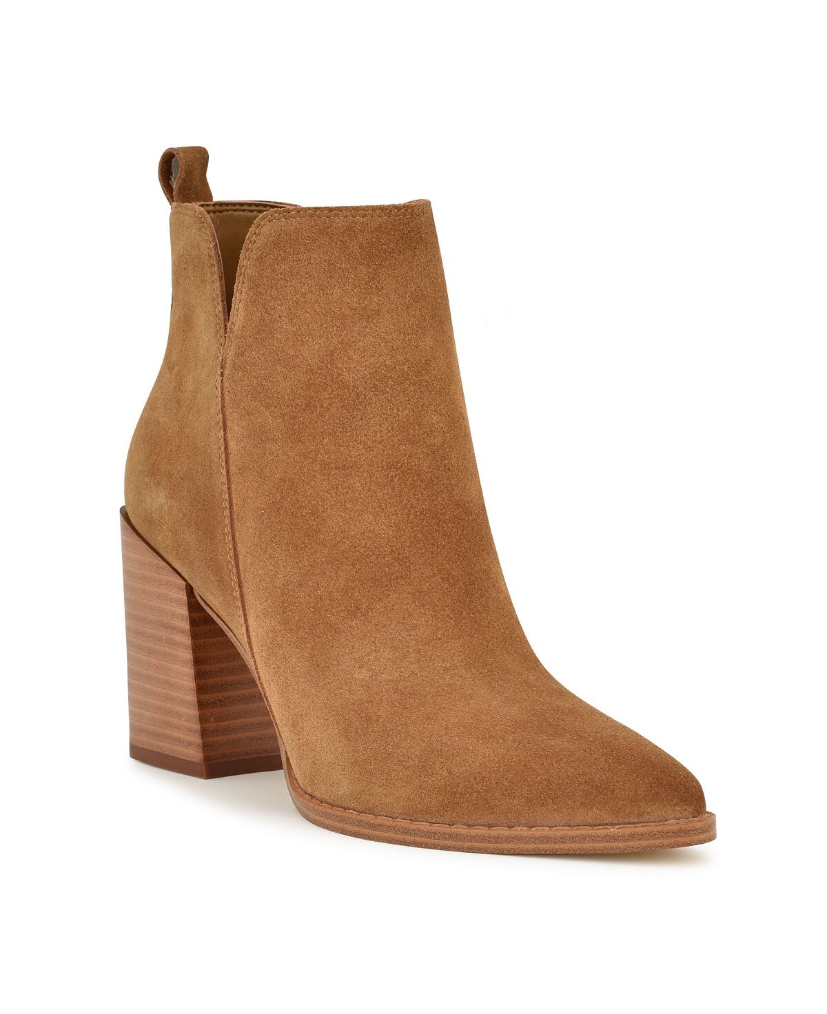 

Женские ботильоны на блочном каблуке с птицами Nine West