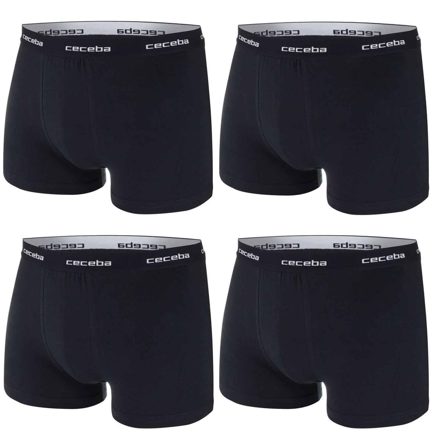 

Боксеры CECEBA Boxershorts 4 шт, цвет Schwarz / Schwarz