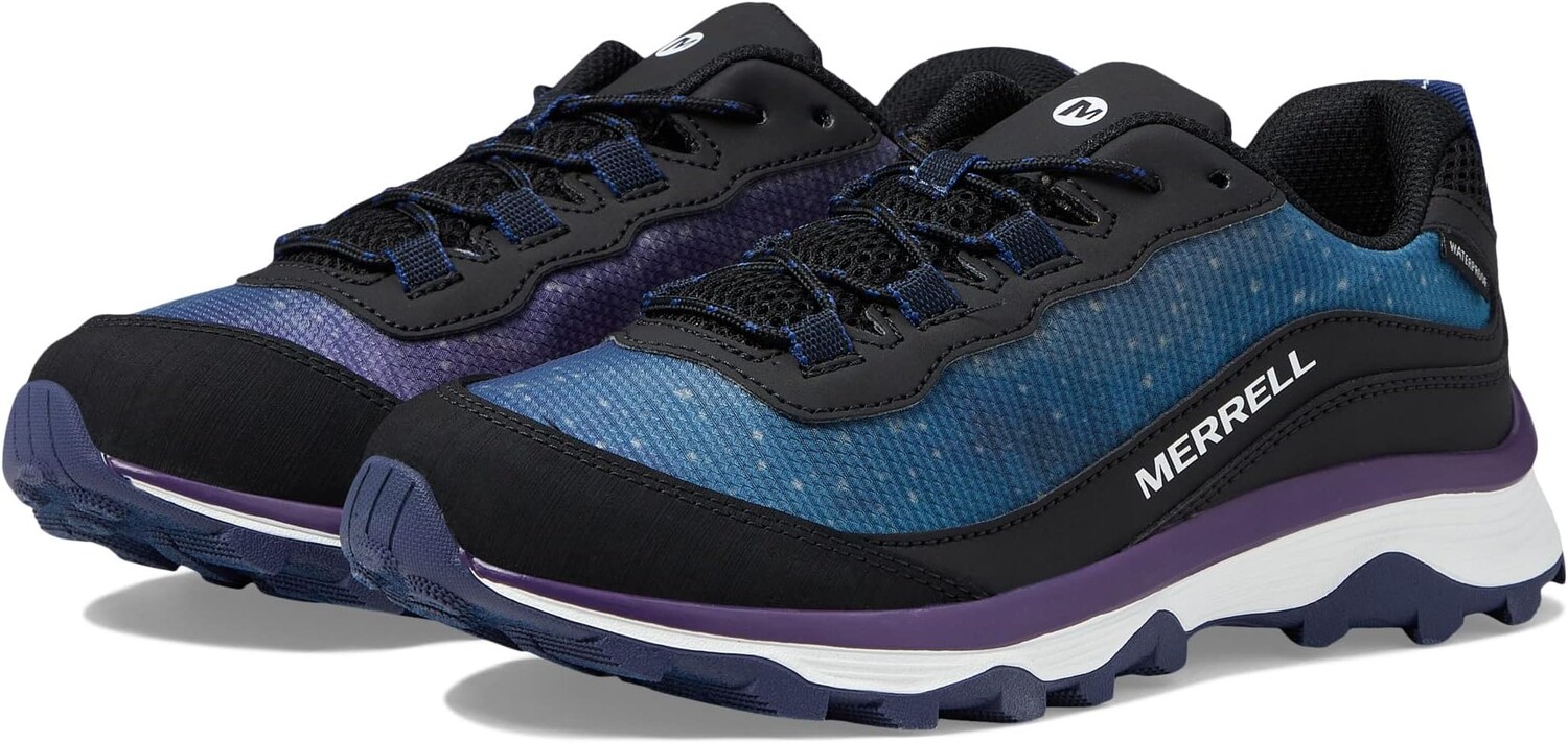 

Походная обувь водонепроницаемая Moab Speed Low Waterproof Merrell, цвет Galactic