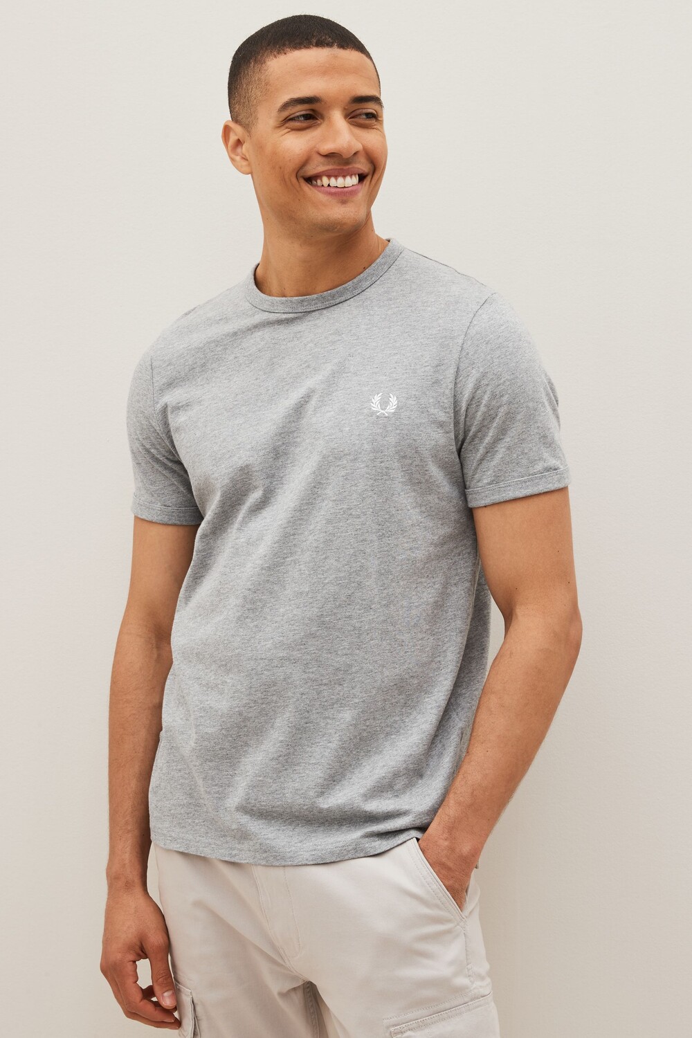 

Рубашка Fred Perry, серый