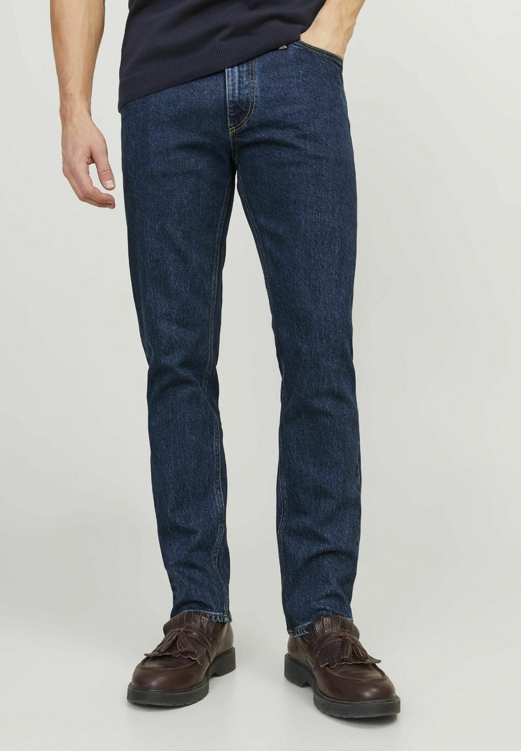 

Джинсы узкого кроя Jack & Jones, синий деним