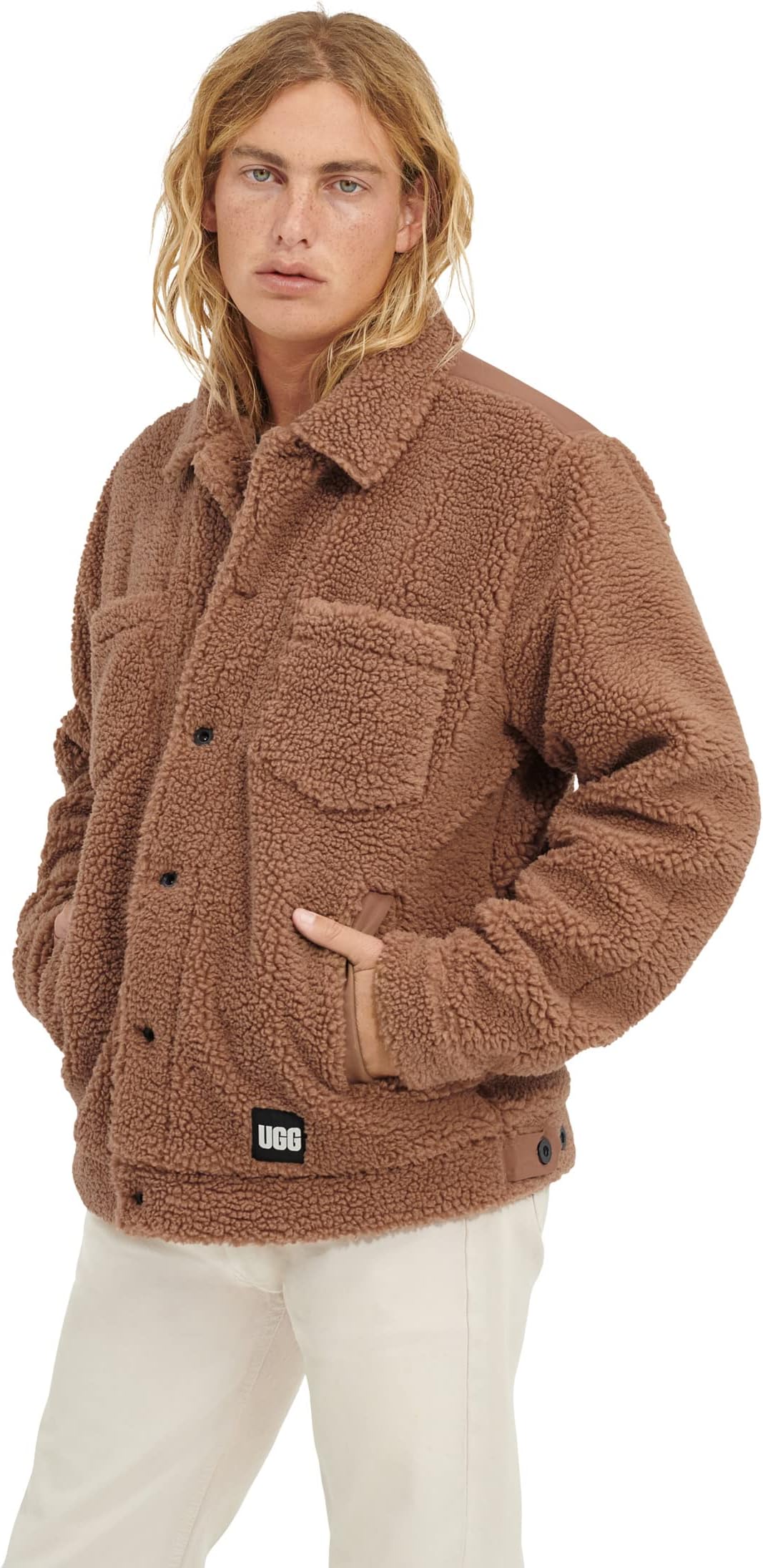 цена Куртка Janson Sherpa Trucker Jacket UGG, цвет Cabin