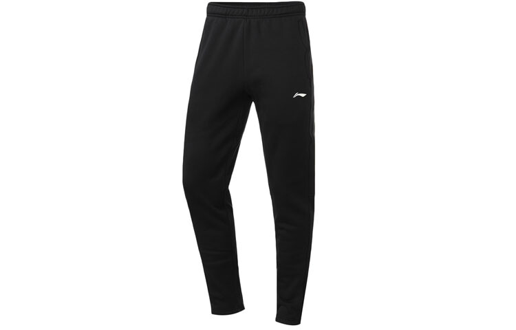 

Трикотажные спортивные штаны мужские черные Lining, черный