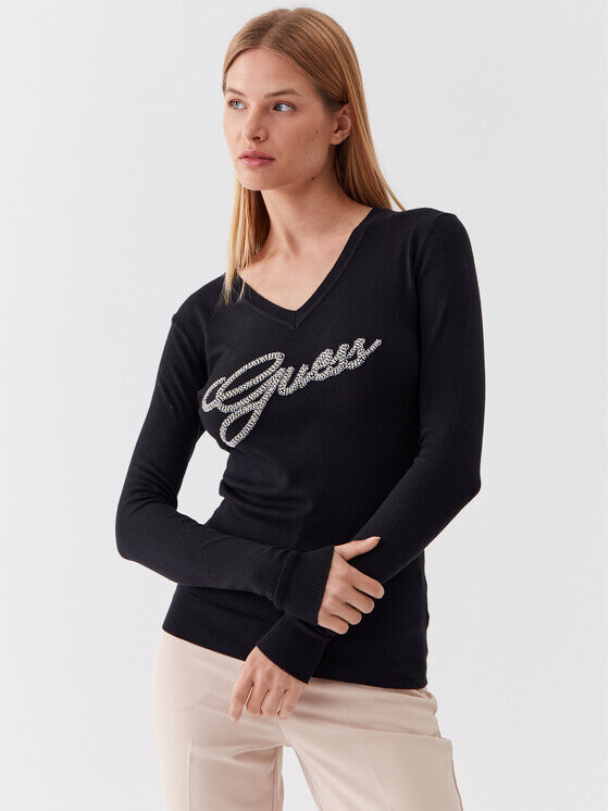 

Облегающий свитер Guess, черный