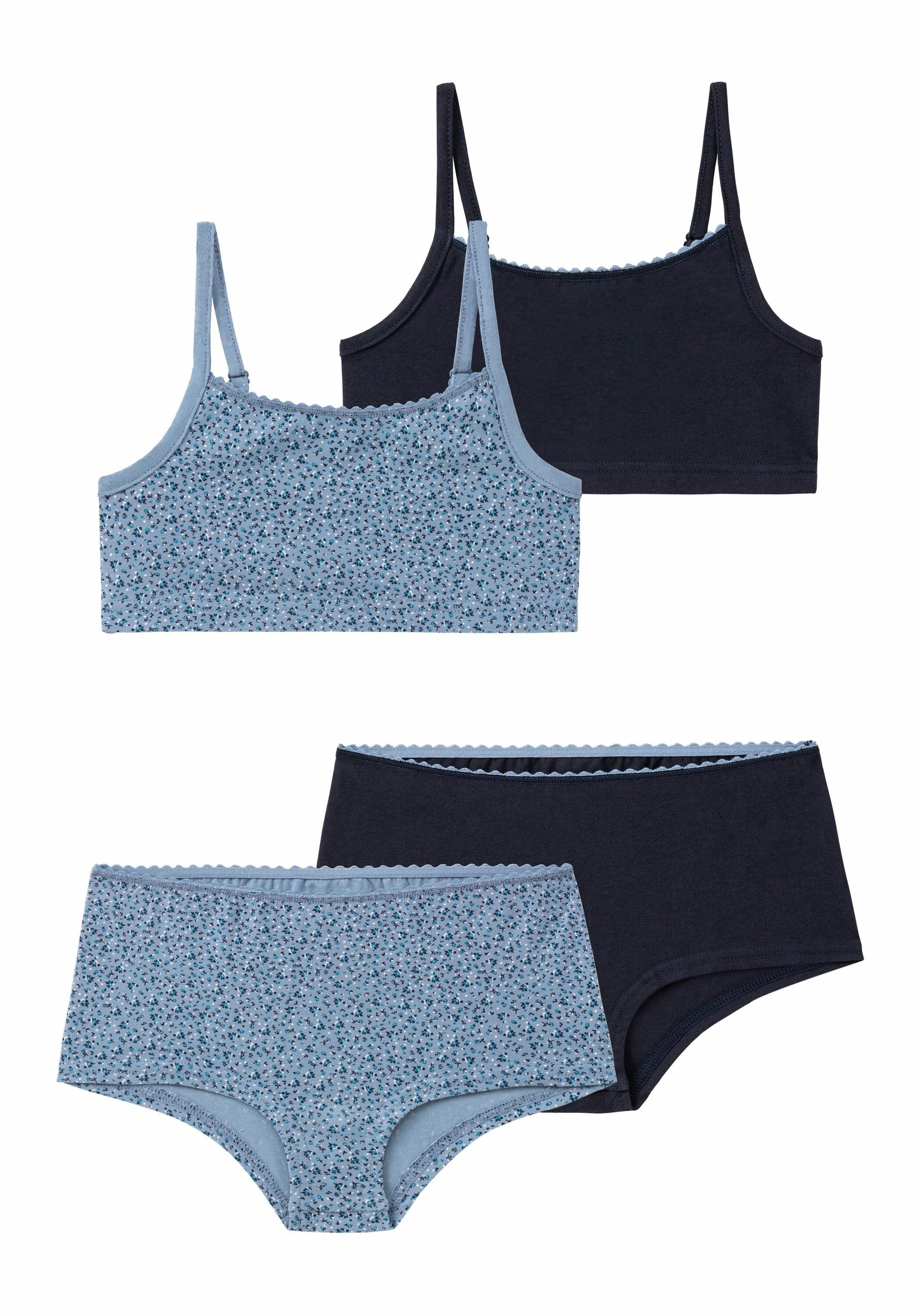 

Бюстье Vivance Set:, цвет blau geblümt, navy uni