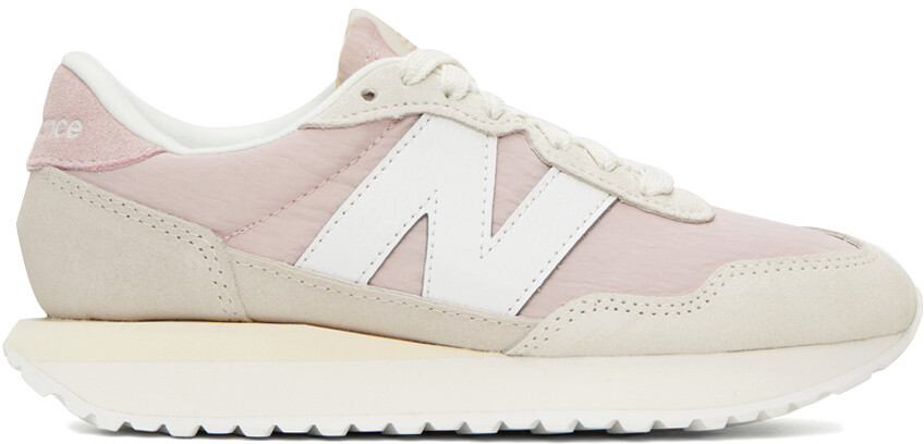 

Кроссовки New Balance розово-белые 237