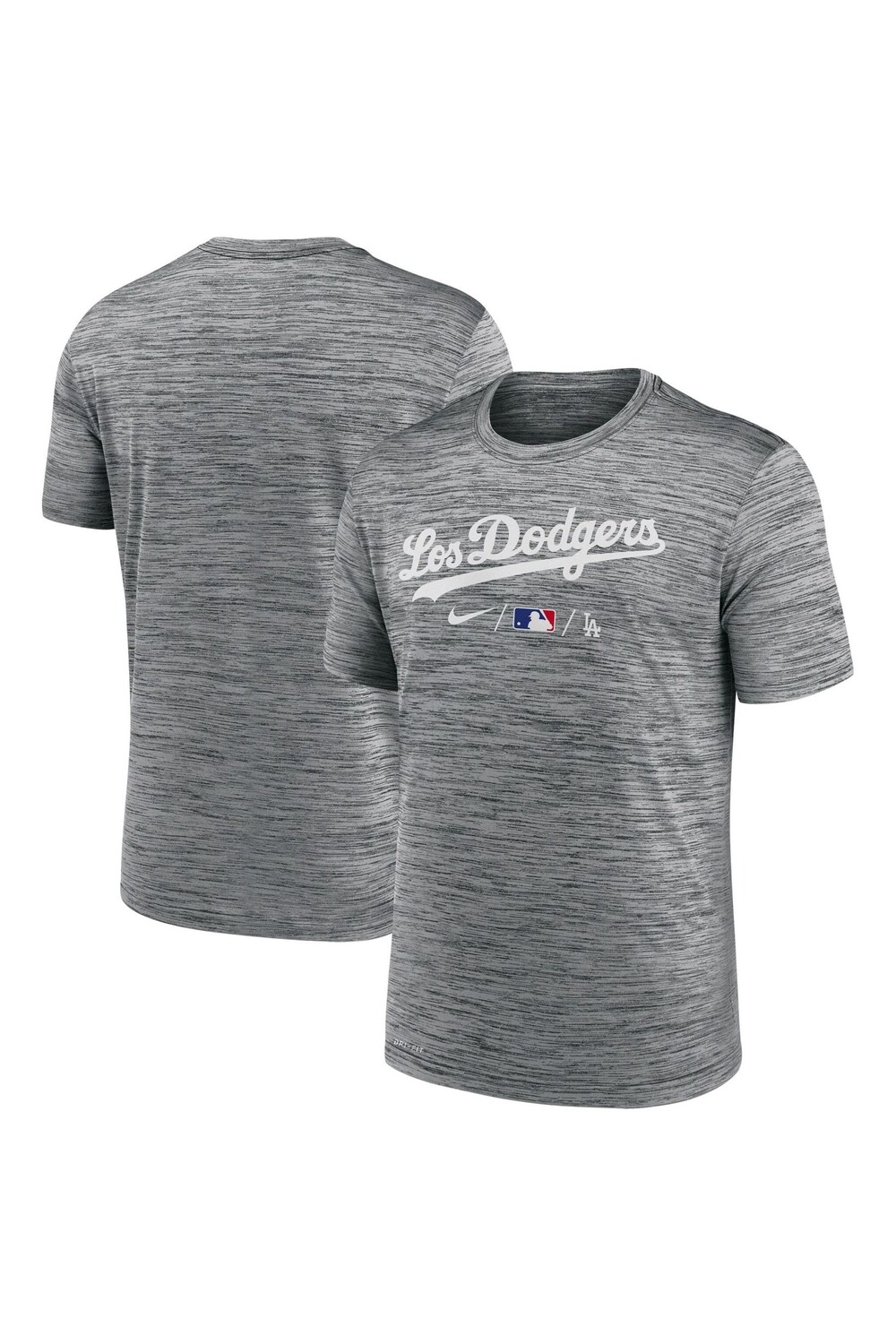 

Футболка Nike Fanatics Los Angeles Dodgers Velocity Practice Nike, серый