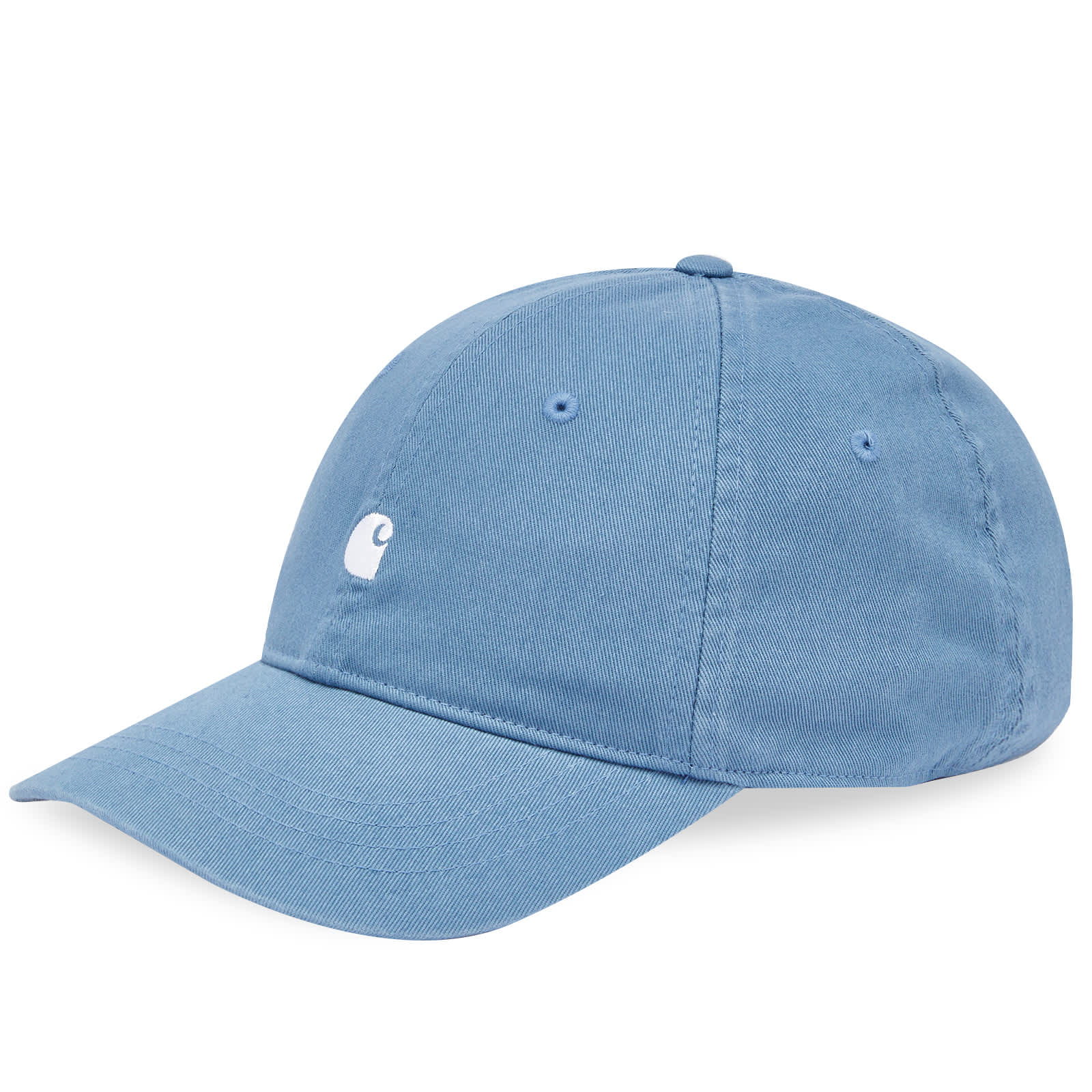 Бейсболка Carhartt Wip Madison Logo, цвет Vancouver Blue & White бейсболка женская мятная кепка однотонная классическая