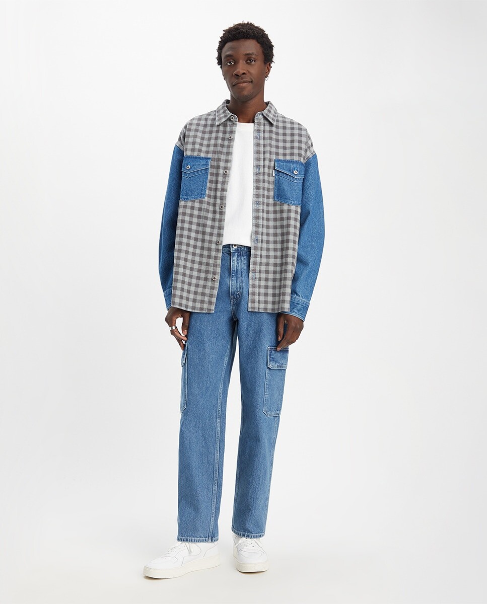 

Мужские джинсы свободного кроя Cargo Levi's, синий