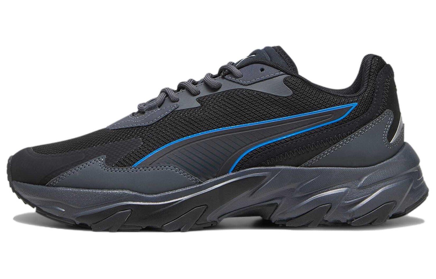 

Кроссовки Puma Injector On Road Lifestyle Shoes Unisex Low-top Black/Blue, черный/синий