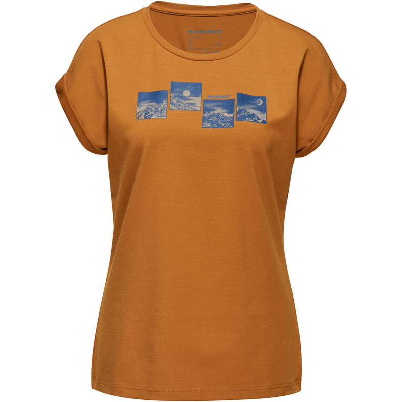 Женская футболка Mountain Day And Night Mammut, оранжевый