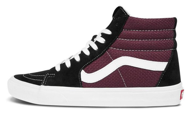 

Туфли для скейтбординга унисекс Vans Sk8 Hi, красные