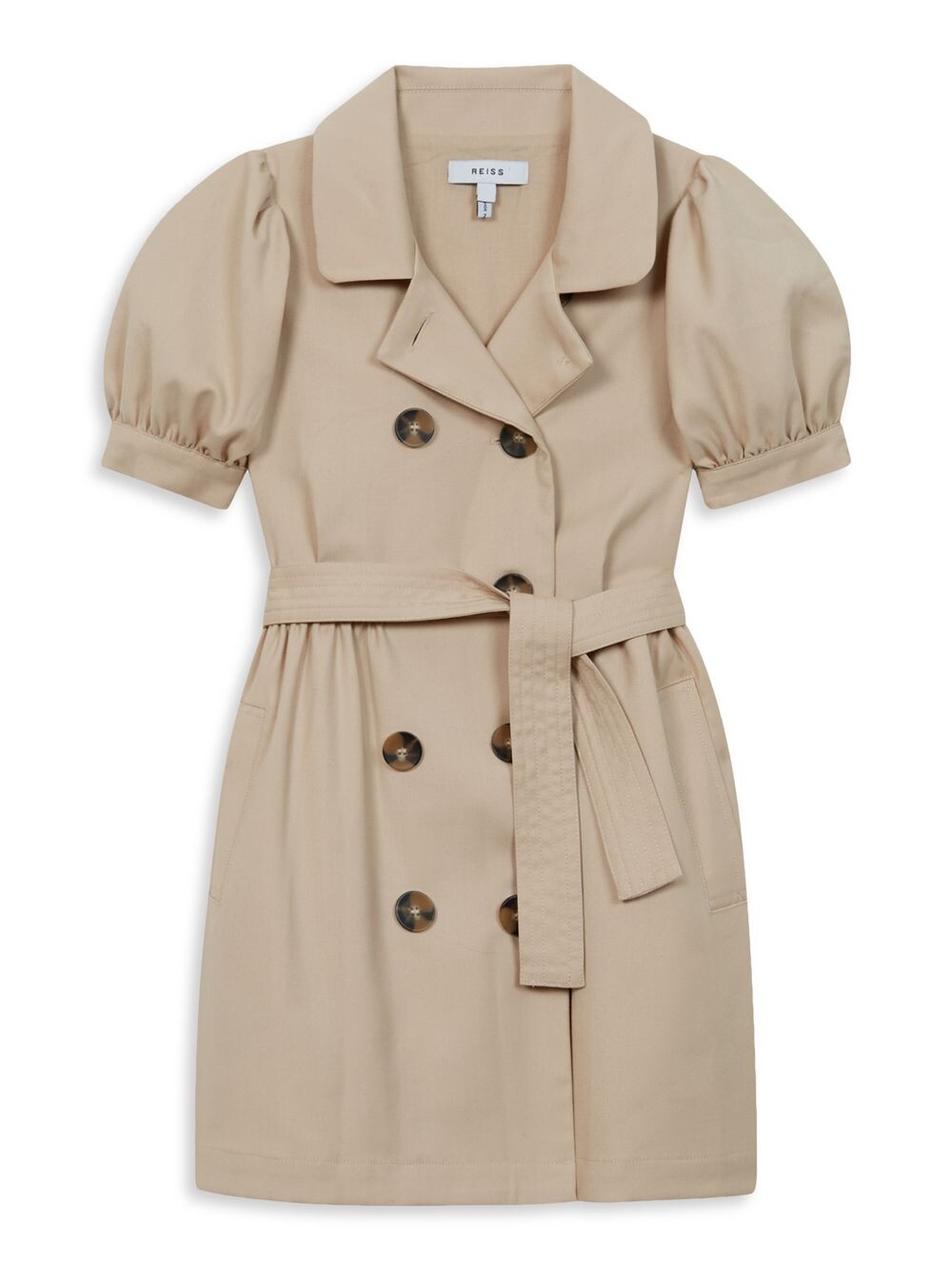 

Платье Naomi с поясом для маленьких девочек Reiss