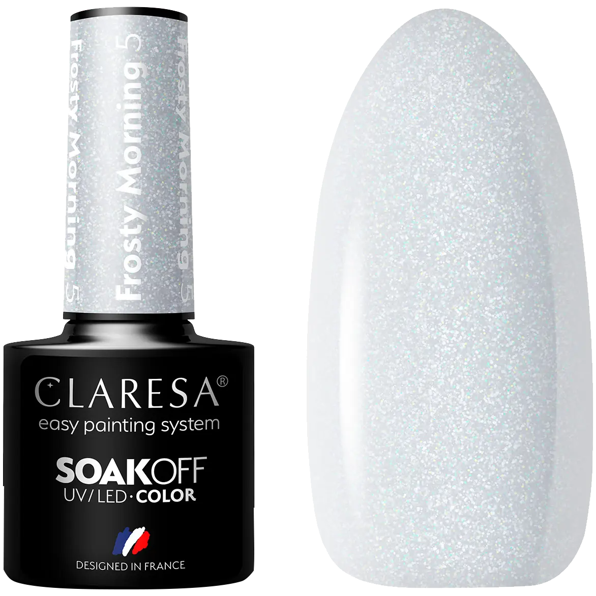 

Гибридный лак для ногтей 5 Claresa Frosty Mornning, 5 гр