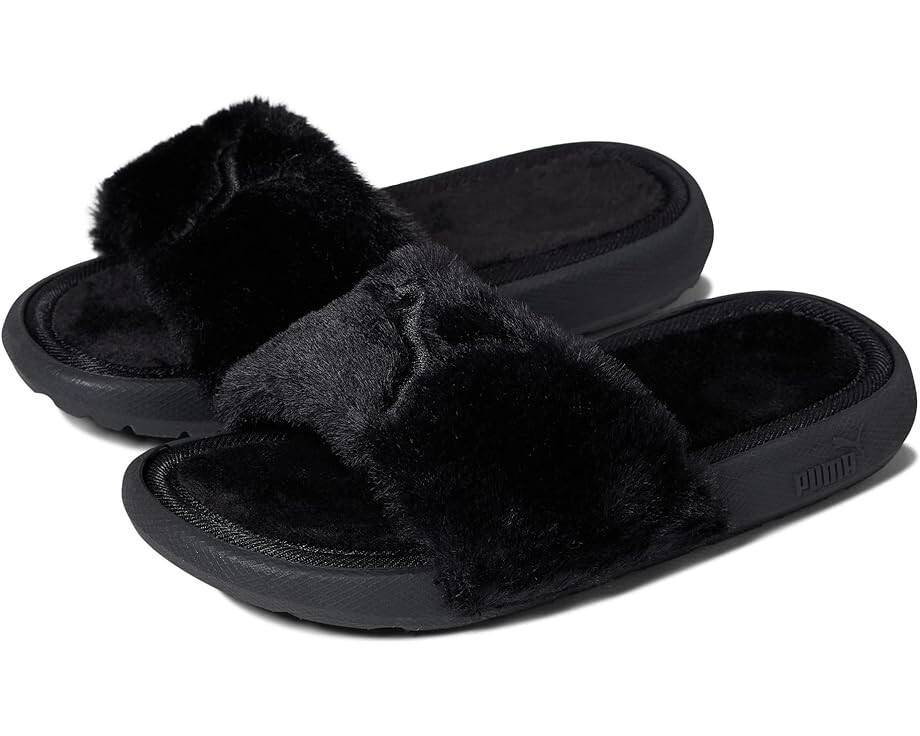 

Домашняя обувь Puma Cool Cat Fluffy, цвет Puma Black