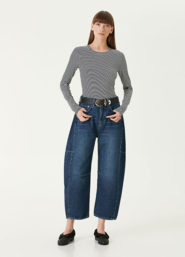 

Джинсы Charlie с бочкообразным кроем Rag&Bone, синий