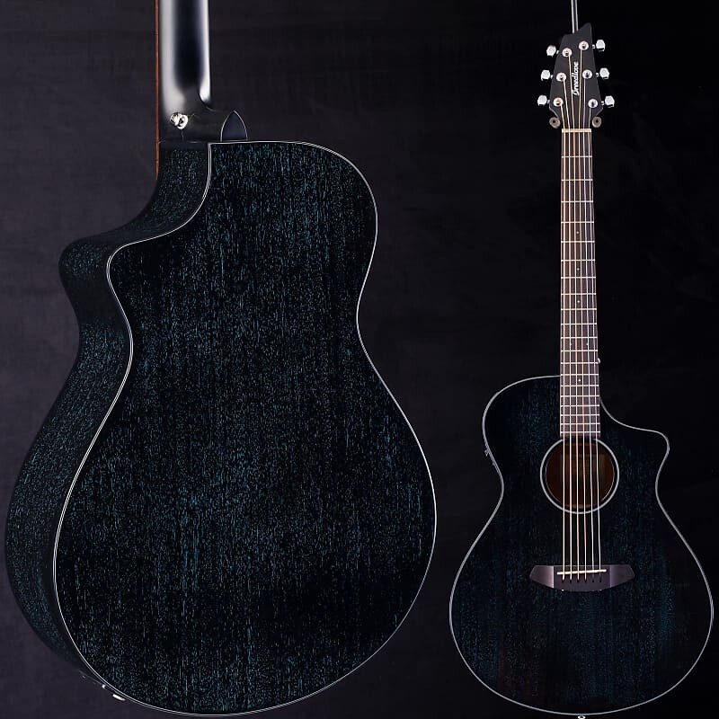 Акустическая гитара Breedlove Rainforest S Concert CE Midnight Blue 624