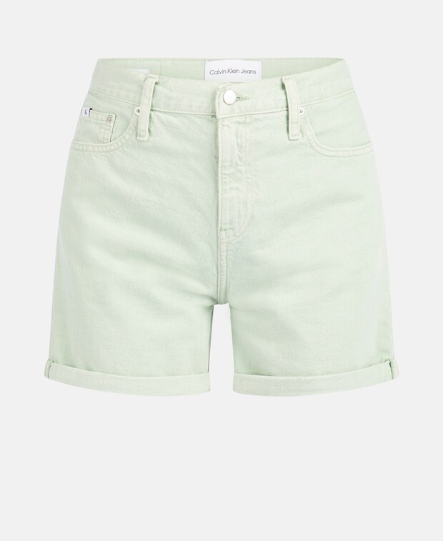 

Джинсовые шорты Calvin Klein Jeans, лаймовый