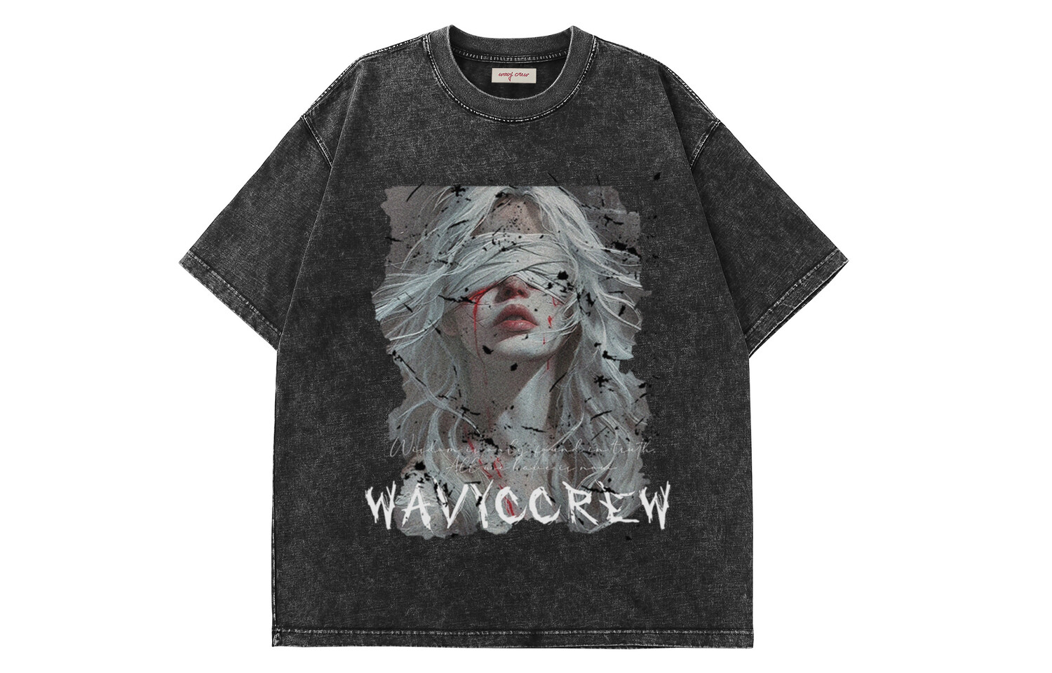 

Футболка унисекс Wavycrew, черный