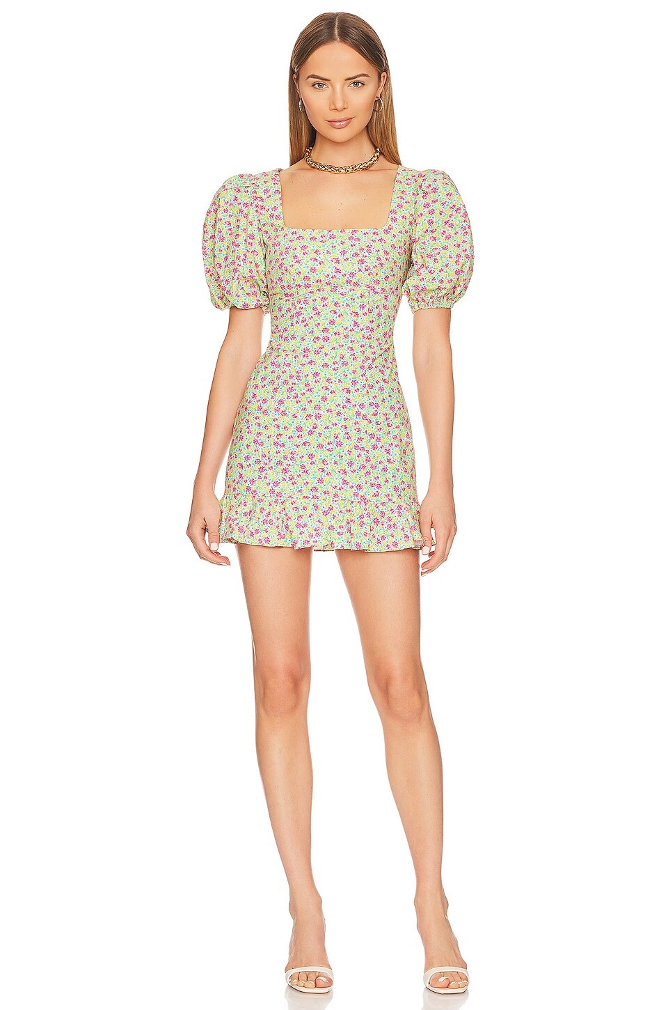 

Платье мини Lovers and Friends Luella, цвет Millie Floral Multi