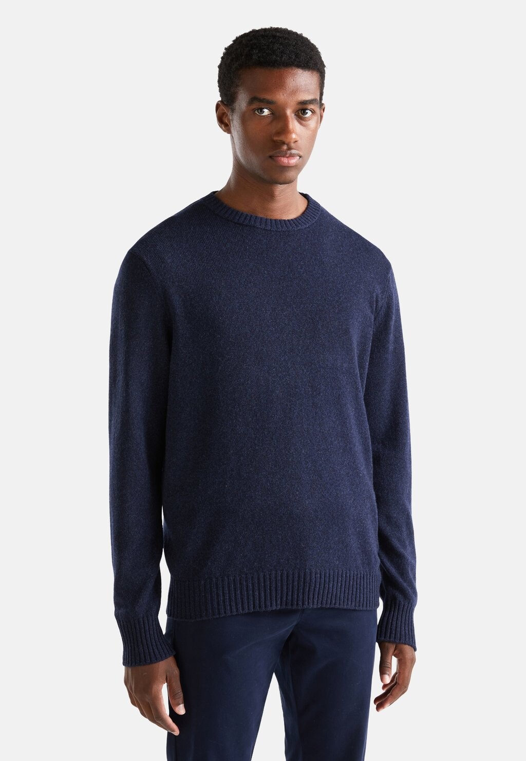 

Свитер Crew Neck In And Blend United Colors of Benetton, синий