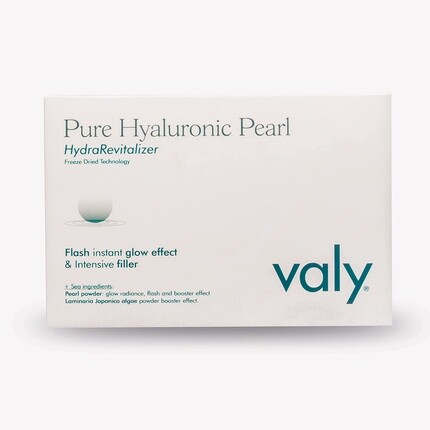 

Косметика Pure Hyaluronic Pearl с эффектом вспышки, сиянием и наполнителем, 90% гиалуроновая кислота - полный уход, 10 применений, Valy
