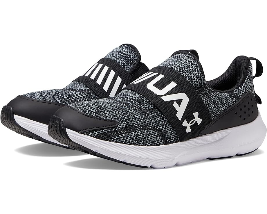 

Кроссовки Under Armour Surge 3 Slip-On, цвет Black/Black/White