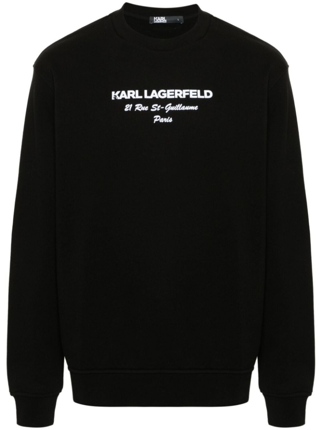 

Karl Lagerfeld толстовка с логотипом, черный