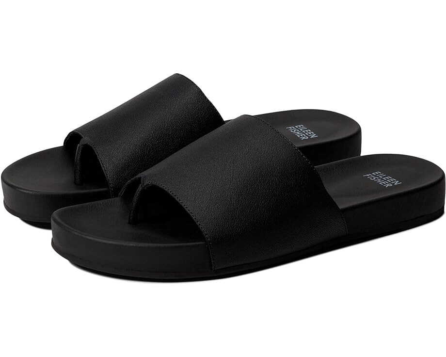 

Сандалии Eileen Fisher Motion, цвет Black Tumbled Leather