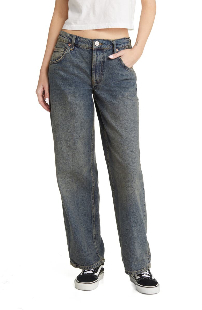 

Прямые джинсы с низкой посадкой Harri BDG URBAN OUTFITTERS