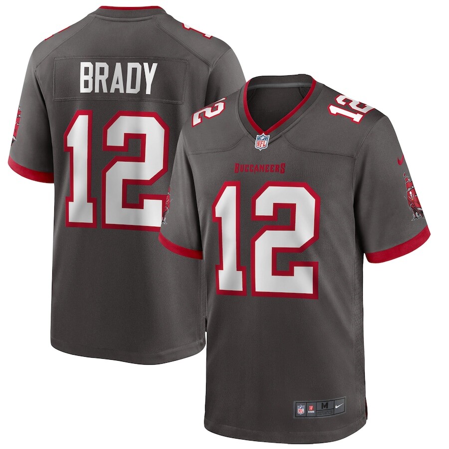 

Джерси Nike Tampa Bay Buccaneers, оловянный